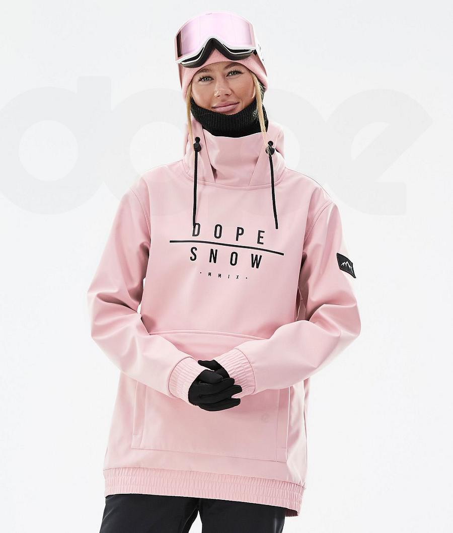 Dope Wylie W DS Skijacken Damen Rosa | CH1384OR