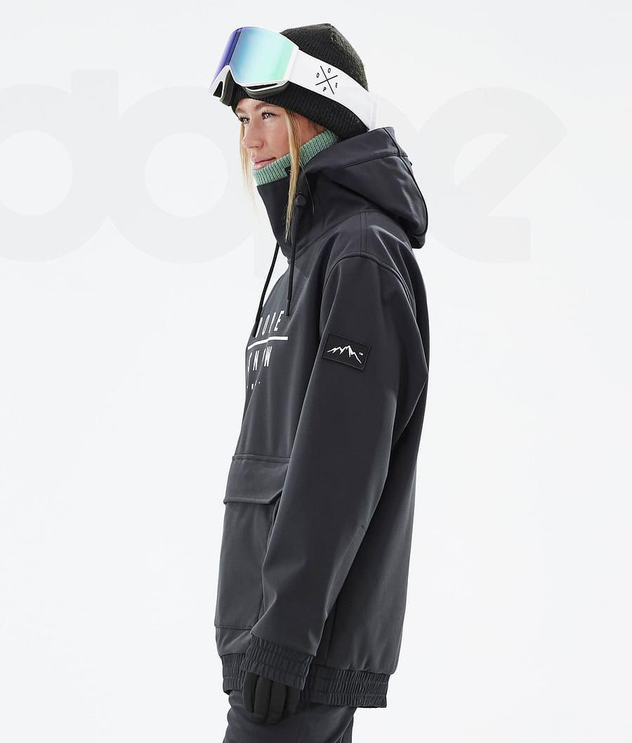 Dope Wylie W DS Skijacken Damen Schwarz | CH1383IS