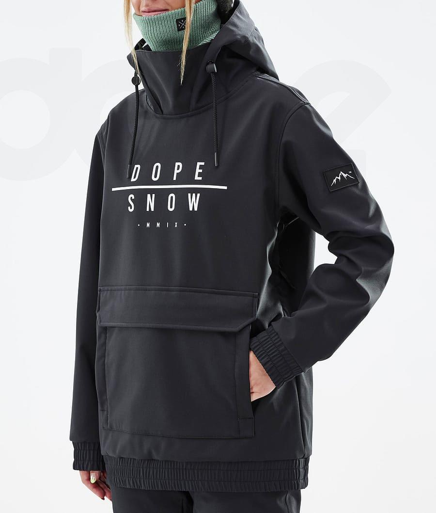 Dope Wylie W DS Skijacken Damen Schwarz | CH1383IS