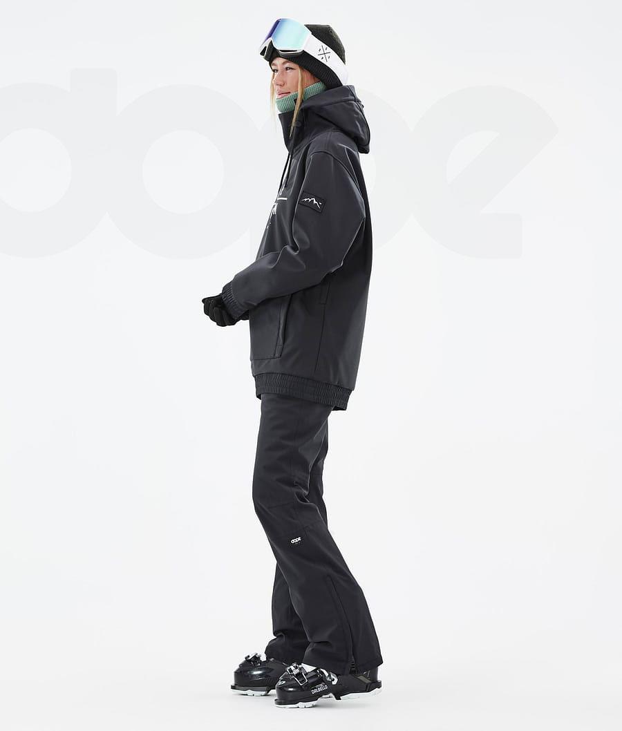 Dope Wylie W DS Skijacken Damen Schwarz | CH1383IS