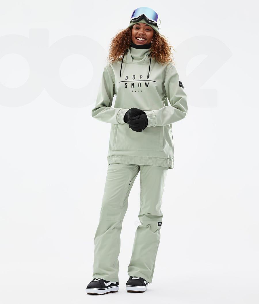 Dope Wylie W DS Snowboardjacken Damen Grün | CH1552XF