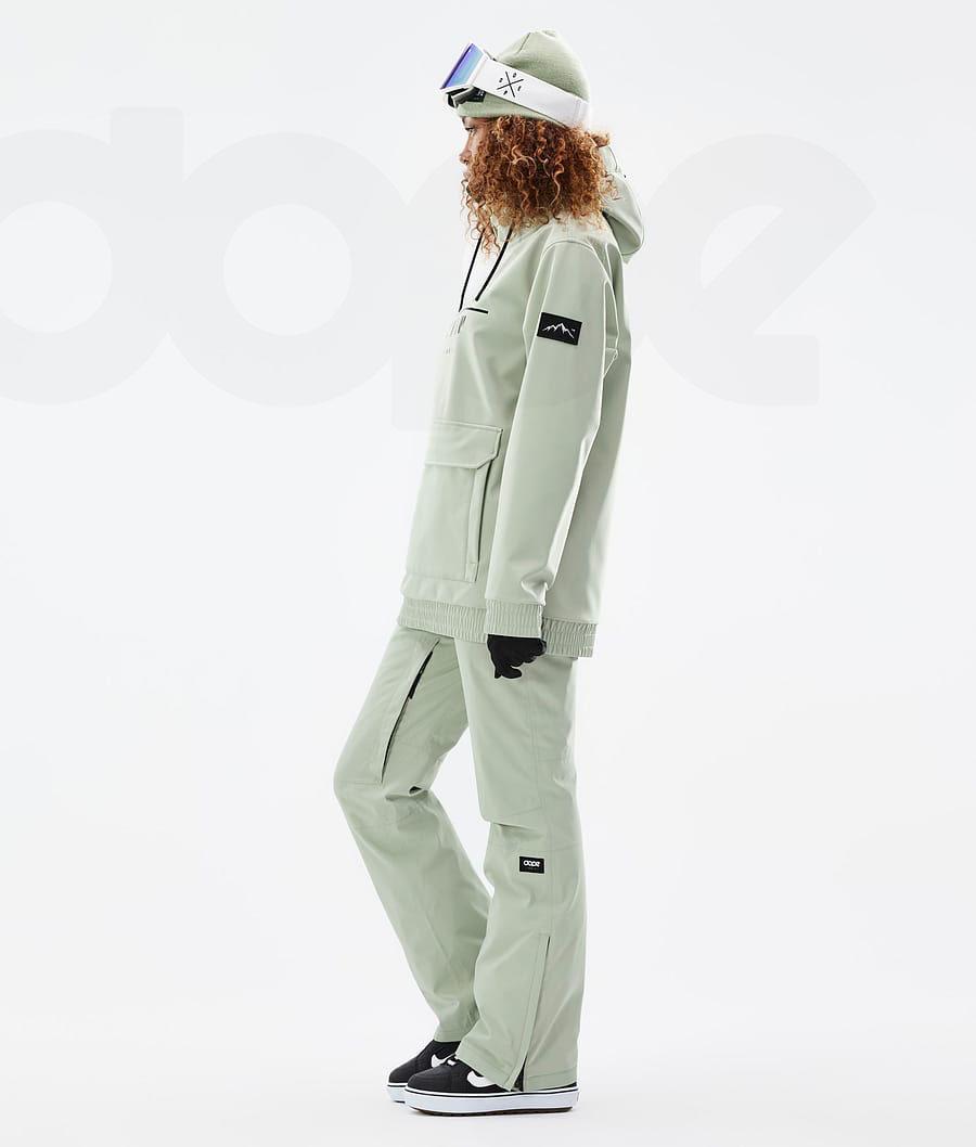 Dope Wylie W DS Snowboardjacken Damen Grün | CH1552XF