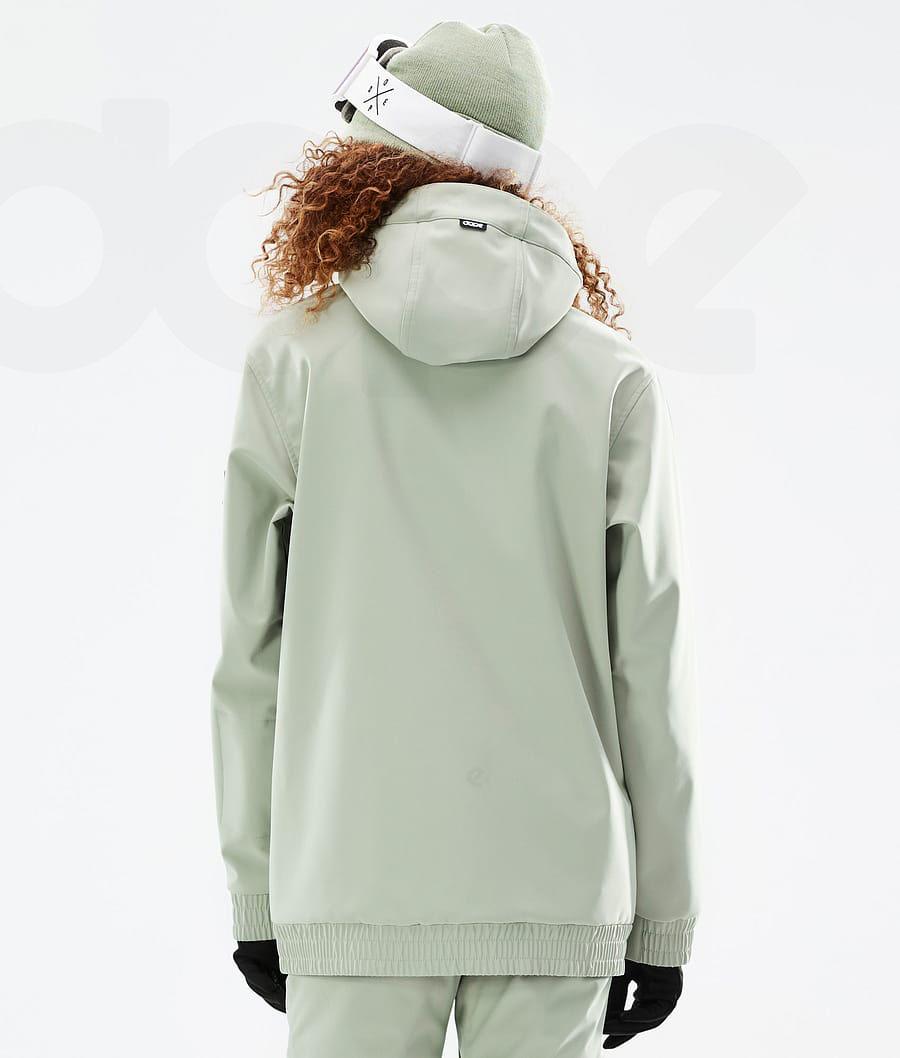 Dope Wylie W DS Snowboardjacken Damen Grün | CH1552XF