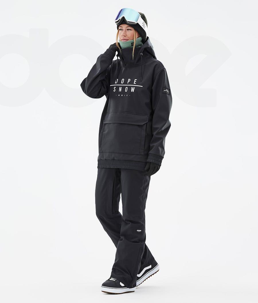 Dope Wylie W DS Snowboardjacken Damen Schwarz | CH1551ZG