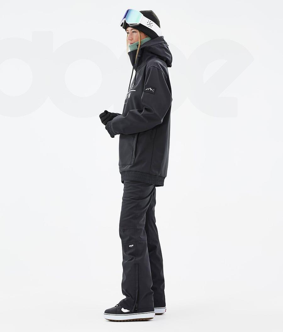 Dope Wylie W DS Snowboardjacken Damen Schwarz | CH1551ZG