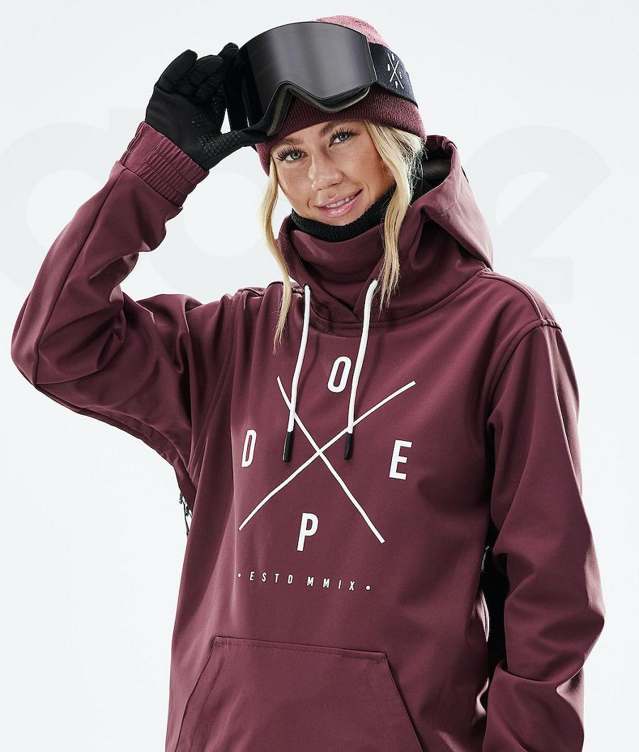 Dope Yeti 2021 2X-Up Skijacken Damen Bordeaux | CH1377WY