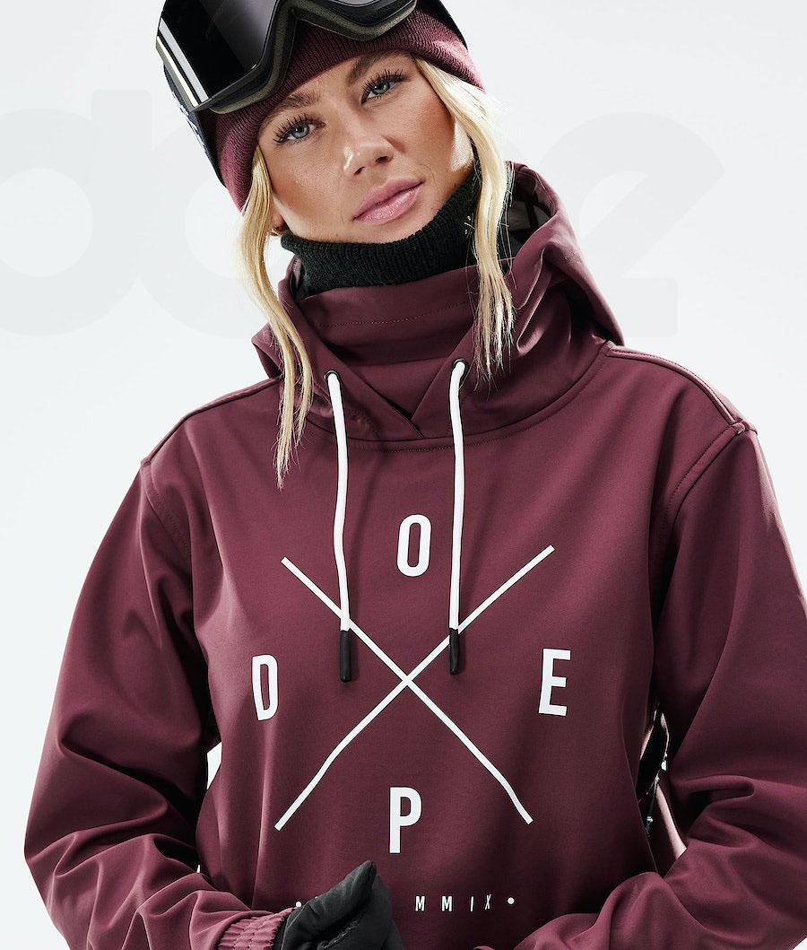 Dope Yeti 2021 2X-Up Skijacken Damen Bordeaux | CH1377WY