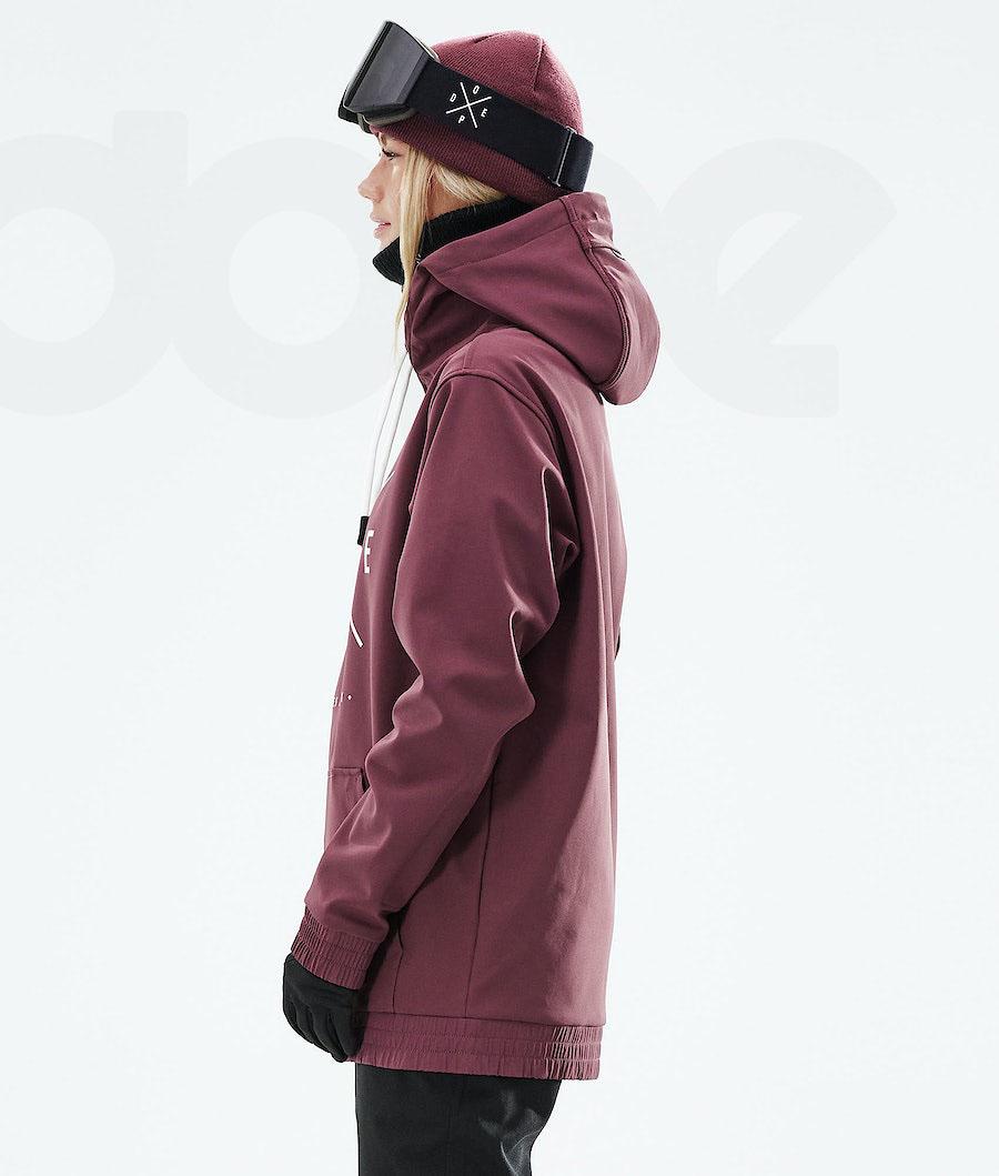 Dope Yeti 2021 2X-Up Skijacken Damen Bordeaux | CH1377WY