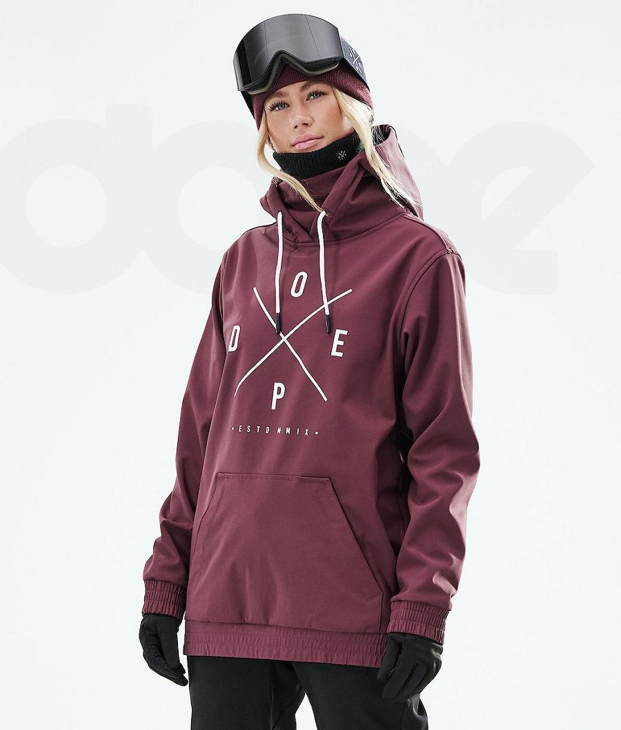 Dope Yeti 2021 2X-Up Skijacken Damen Bordeaux | CH1377WY