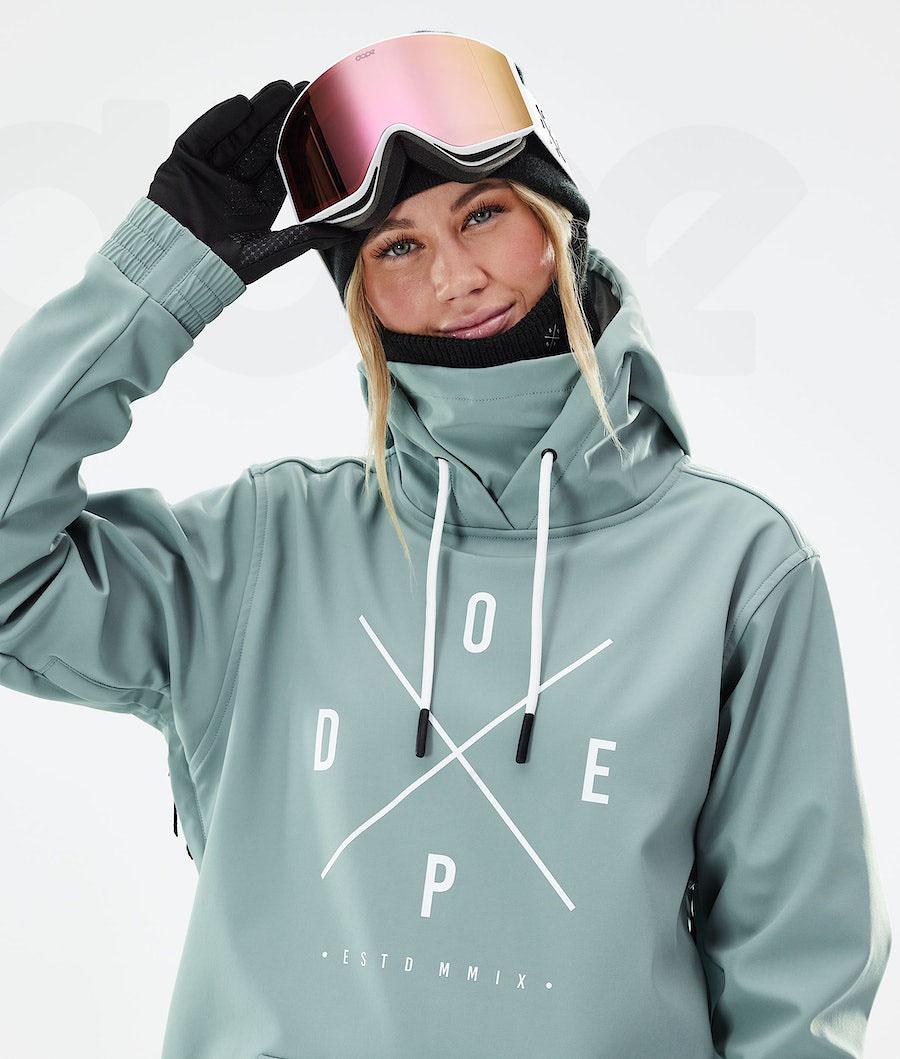 Dope Yeti 2021 2X-Up Skijacken Damen Grün | CH1378EX