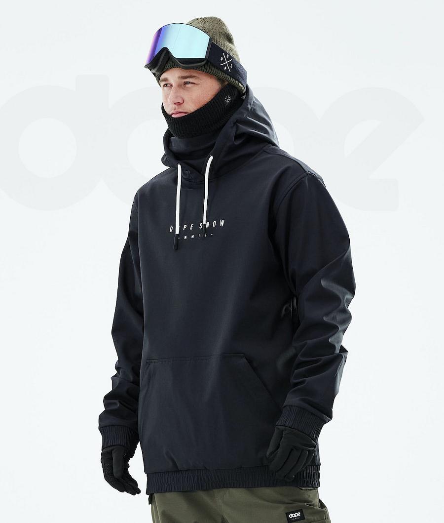 Dope Yeti 2021 Logo Snowboardjacken Herren Schwarz | CH2231BC