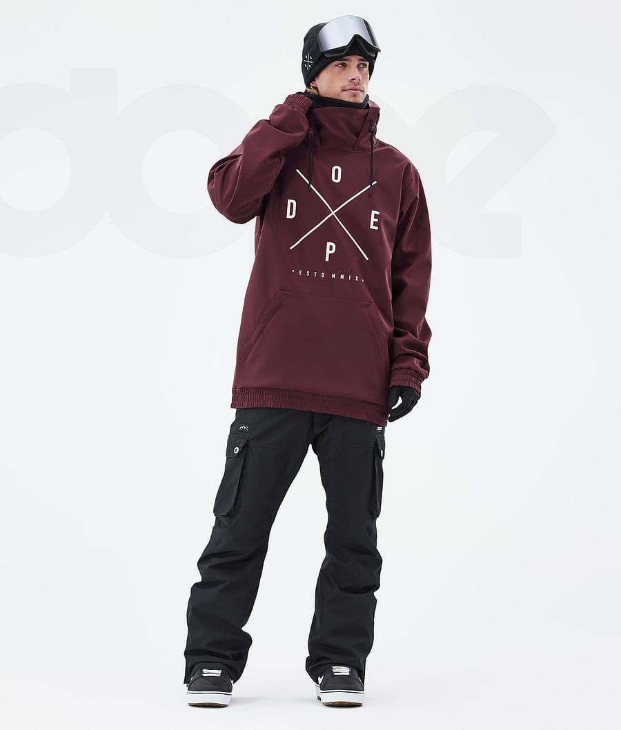 Dope Yeti 2X-Up Snowboardjacken Herren Bordeaux | CH2223HK