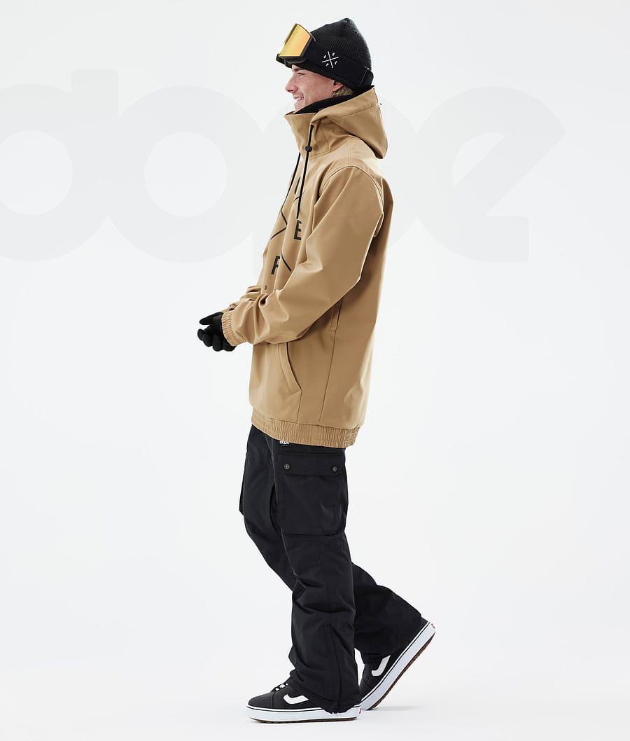 Dope Yeti 2X-Up Snowboardjacken Herren Gold | CH2224JJ