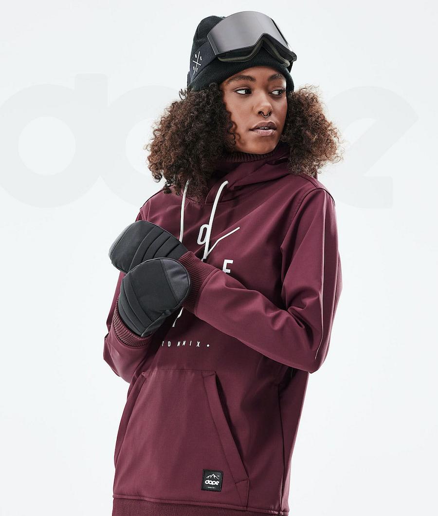 Dope Yeti W 10k Skijacken Damen Bordeaux | CH1367KI