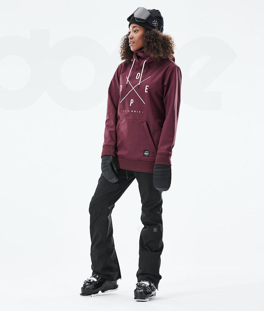 Dope Yeti W 10k Skijacken Damen Bordeaux | CH1367KI