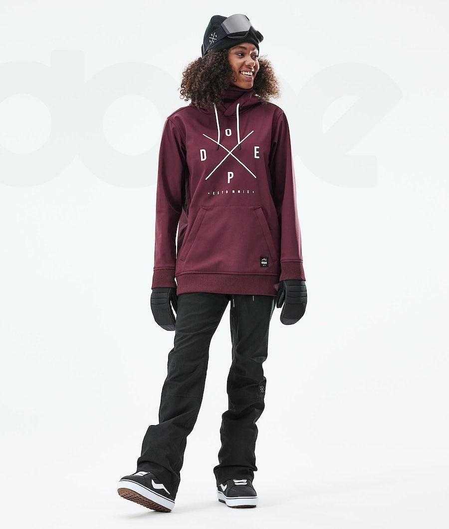 Dope Yeti W 10k Snowboardjacken Damen Bordeaux | CH1546GL