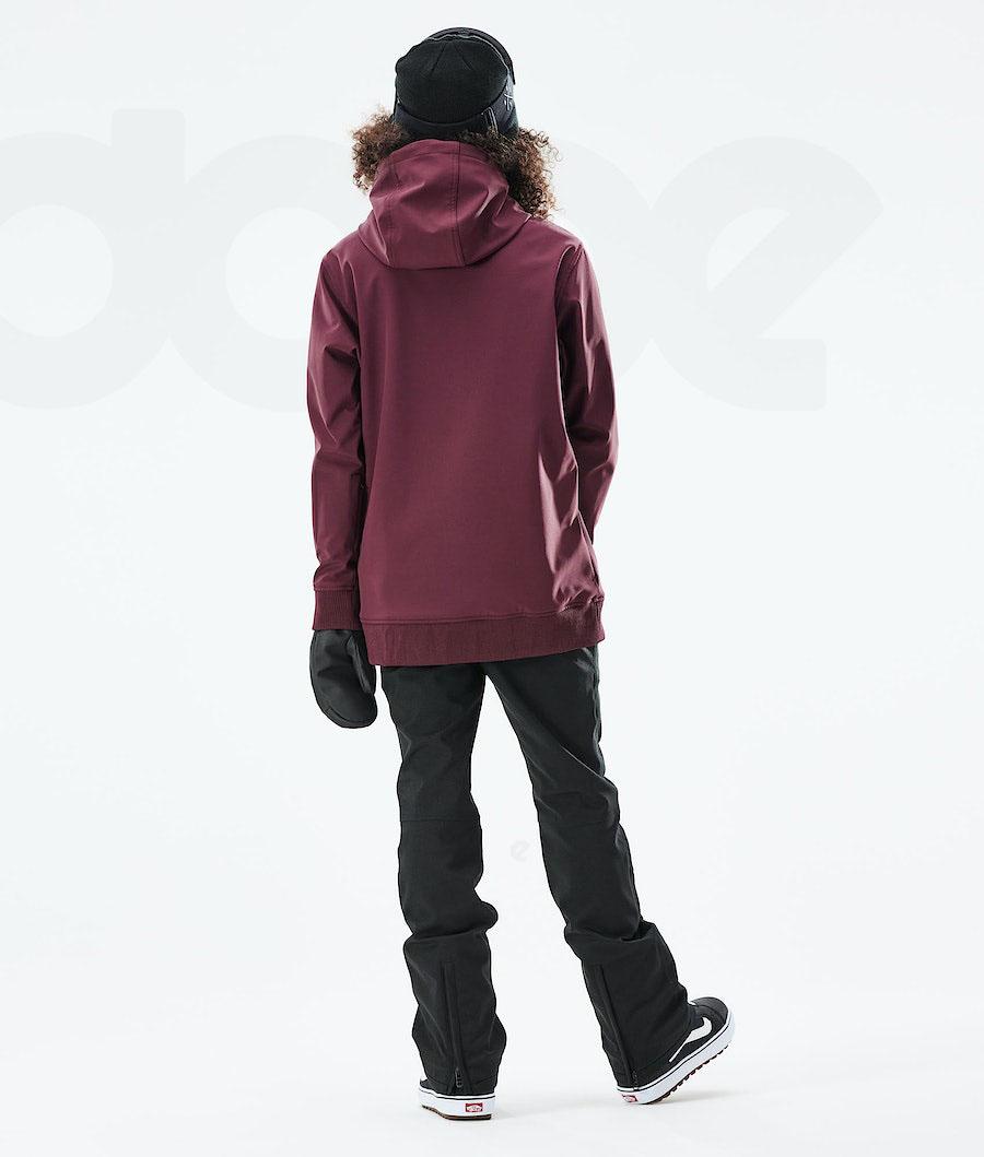 Dope Yeti W 10k Snowboardjacken Damen Bordeaux | CH1546GL