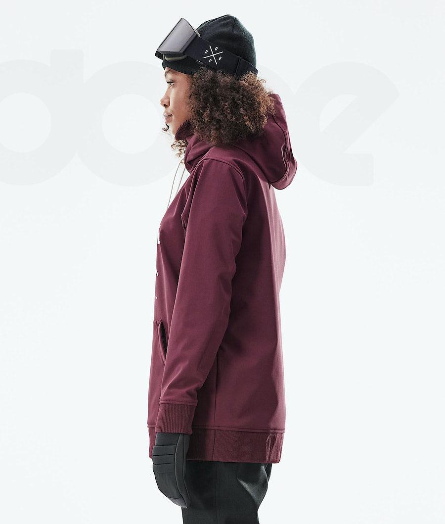 Dope Yeti W 10k Snowboardjacken Damen Bordeaux | CH1546GL