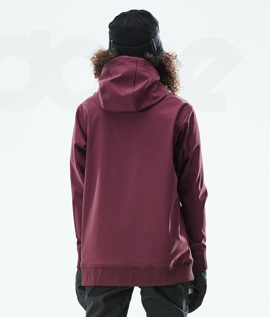 Dope Yeti W 10k Snowboardjacken Damen Bordeaux | CH1546GL