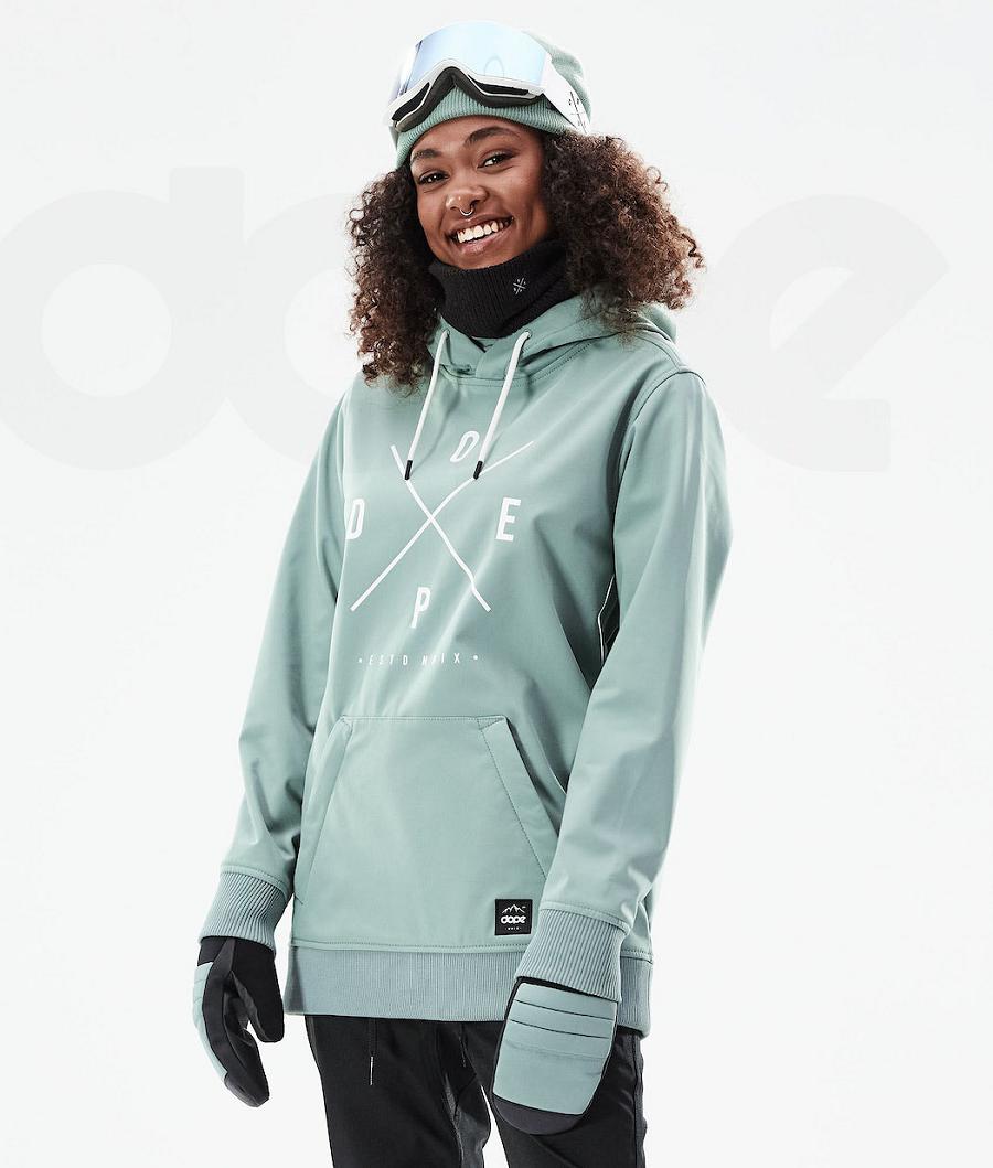 Dope Yeti W 10k Snowboardjacken Damen Grün | CH1547HK