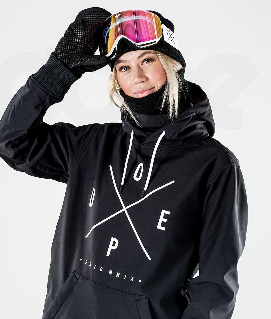 Dope Yeti W 10k Snowboardjacken Damen Schwarz | CH1549KI