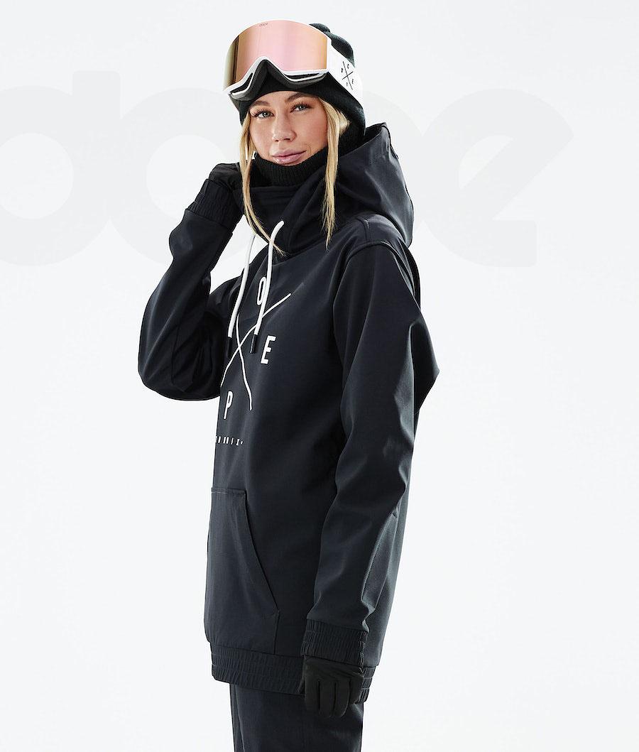 Dope Yeti W 2021 2X-Up Snowboardjacken Damen Schwarz | CH1544DN