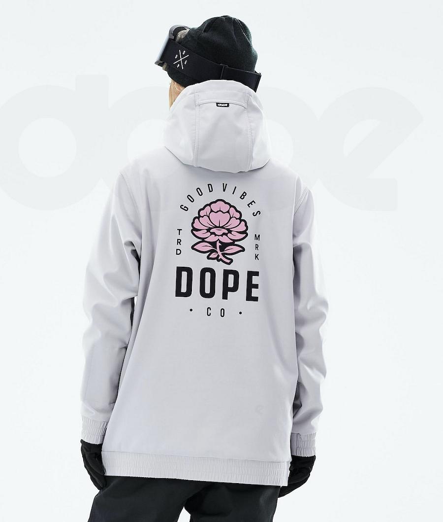 Dope Yeti W 2021 Rose Snowboardjacken Damen Silber | CH1536TV