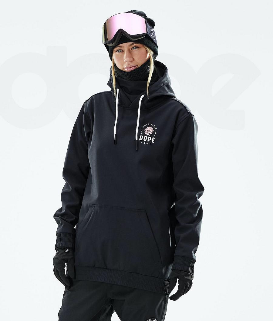 Dope Yeti W 2021 Rose Snowboardjacken Damen Schwarz | CH1537YU