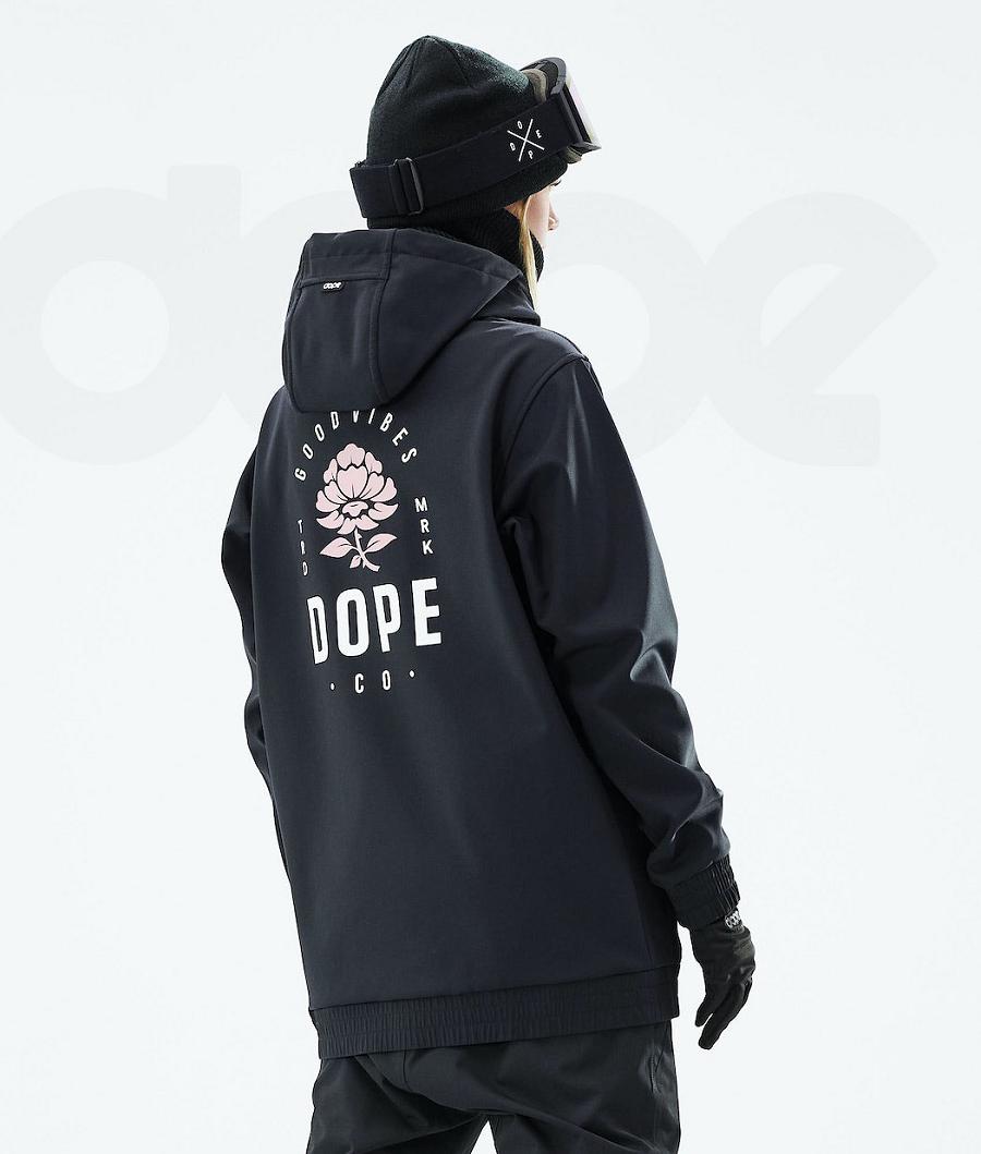 Dope Yeti W 2021 Rose Snowboardjacken Damen Schwarz | CH1537YU