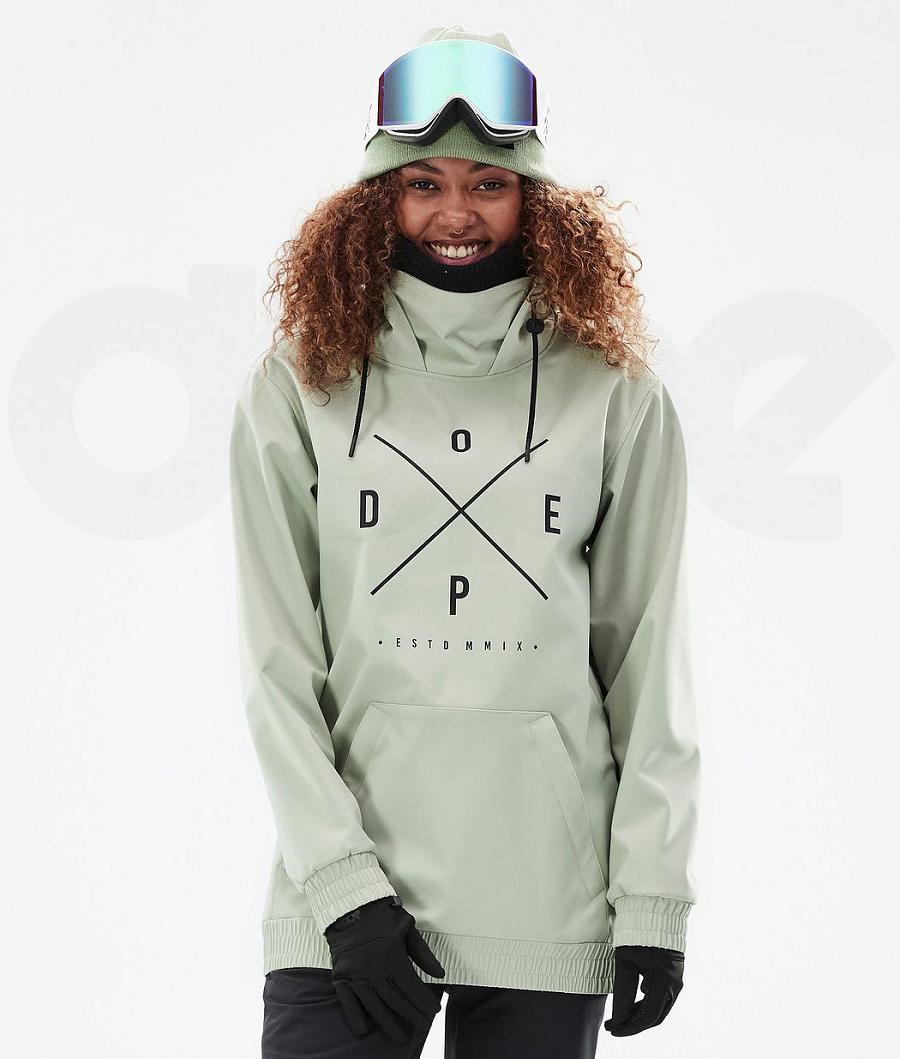 Dope Yeti W 2X-Up Skijacken Damen Grün | CH1366JJ