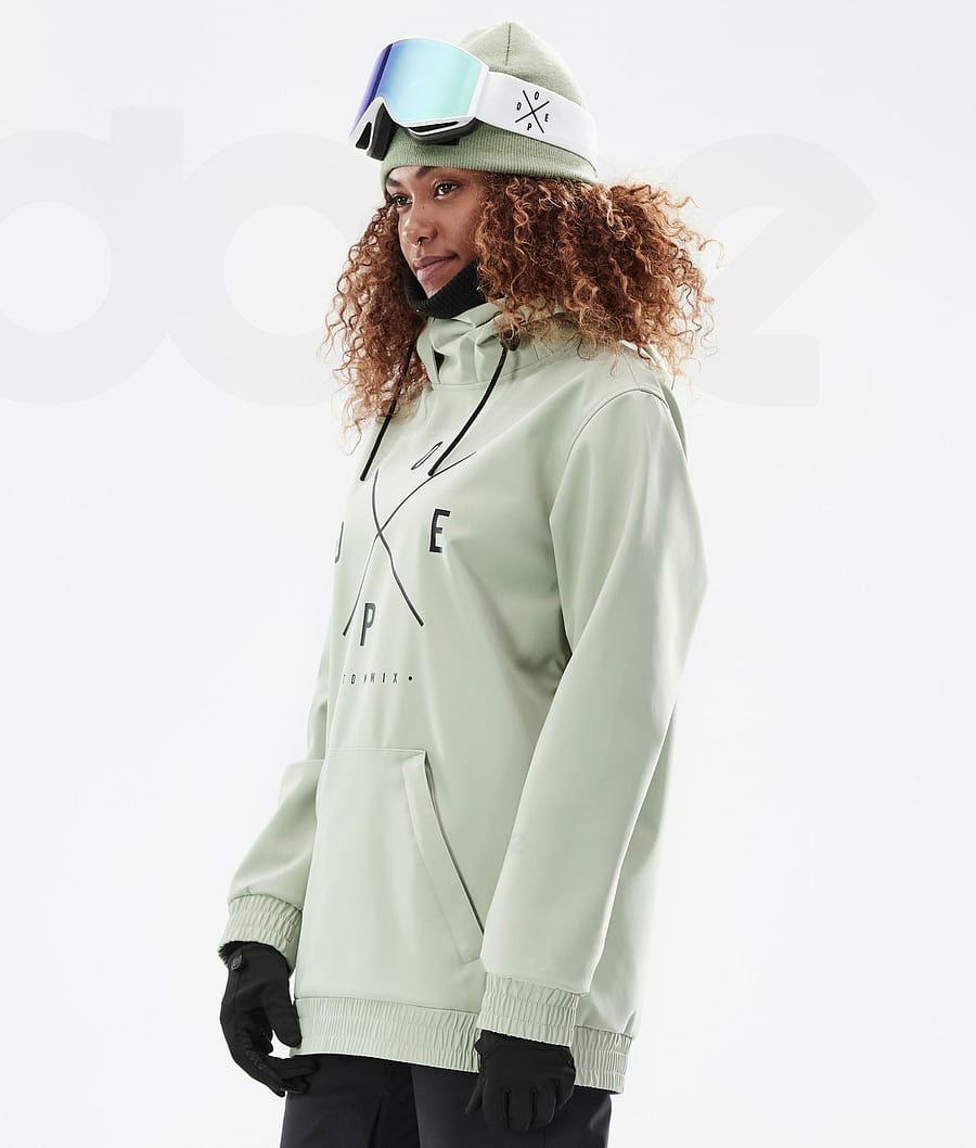 Dope Yeti W 2X-Up Snowboardjacken Damen Grün | CH1534EX