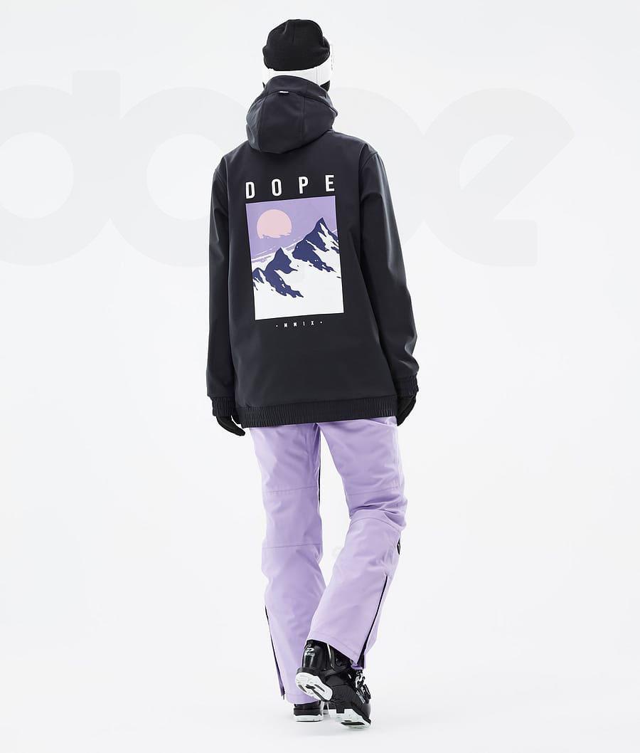 Dope Yeti W Peak Skijacken Damen Schwarz | CH1360AP